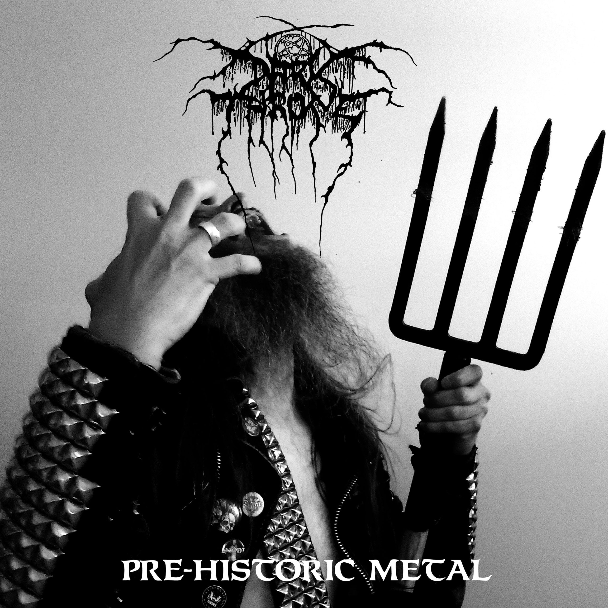 Darkthrone Pre-Historic Metal album cover 2026 Peaceville Records