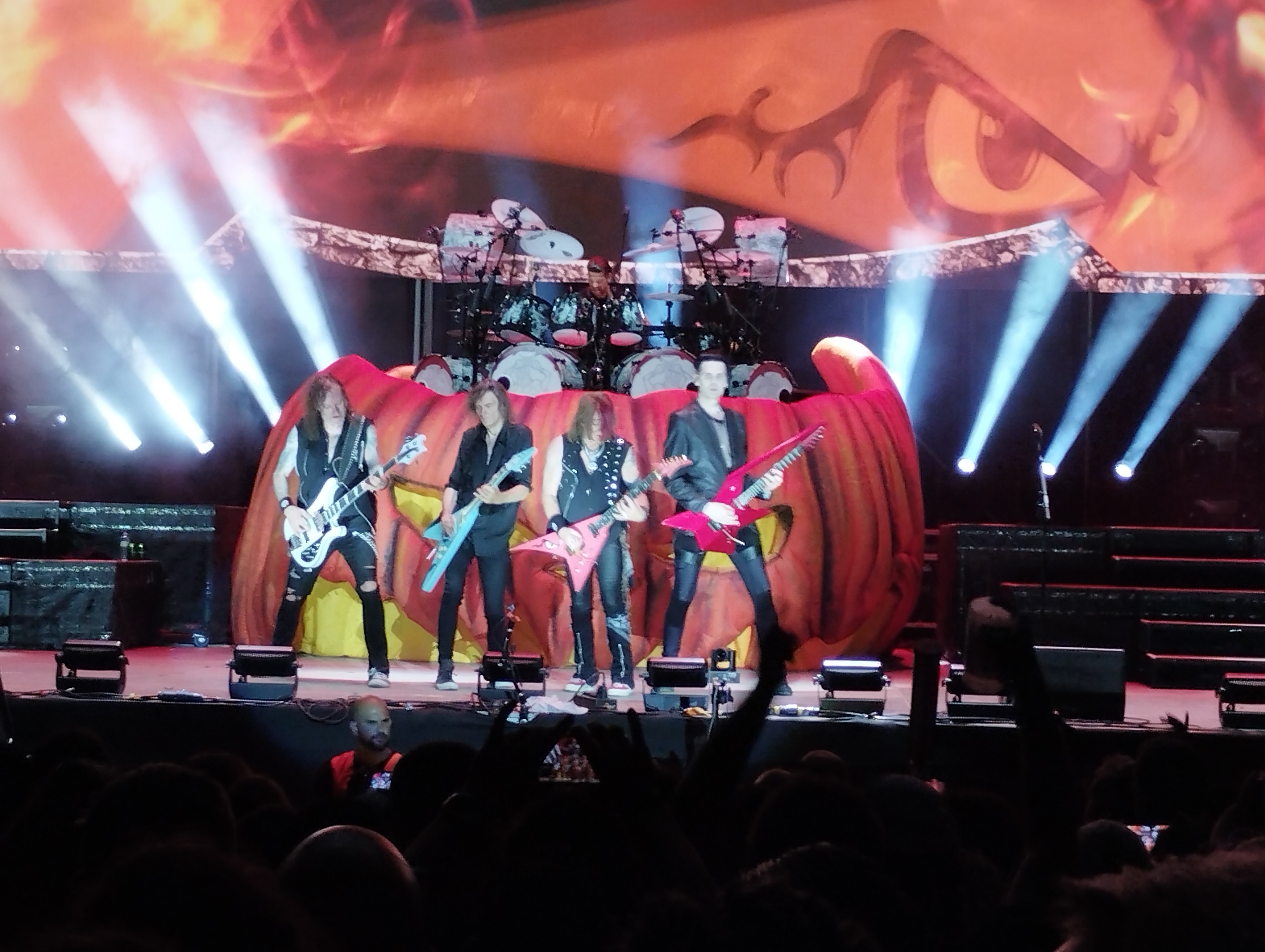 Helloween performing live at Rock Imperium Festival 2023