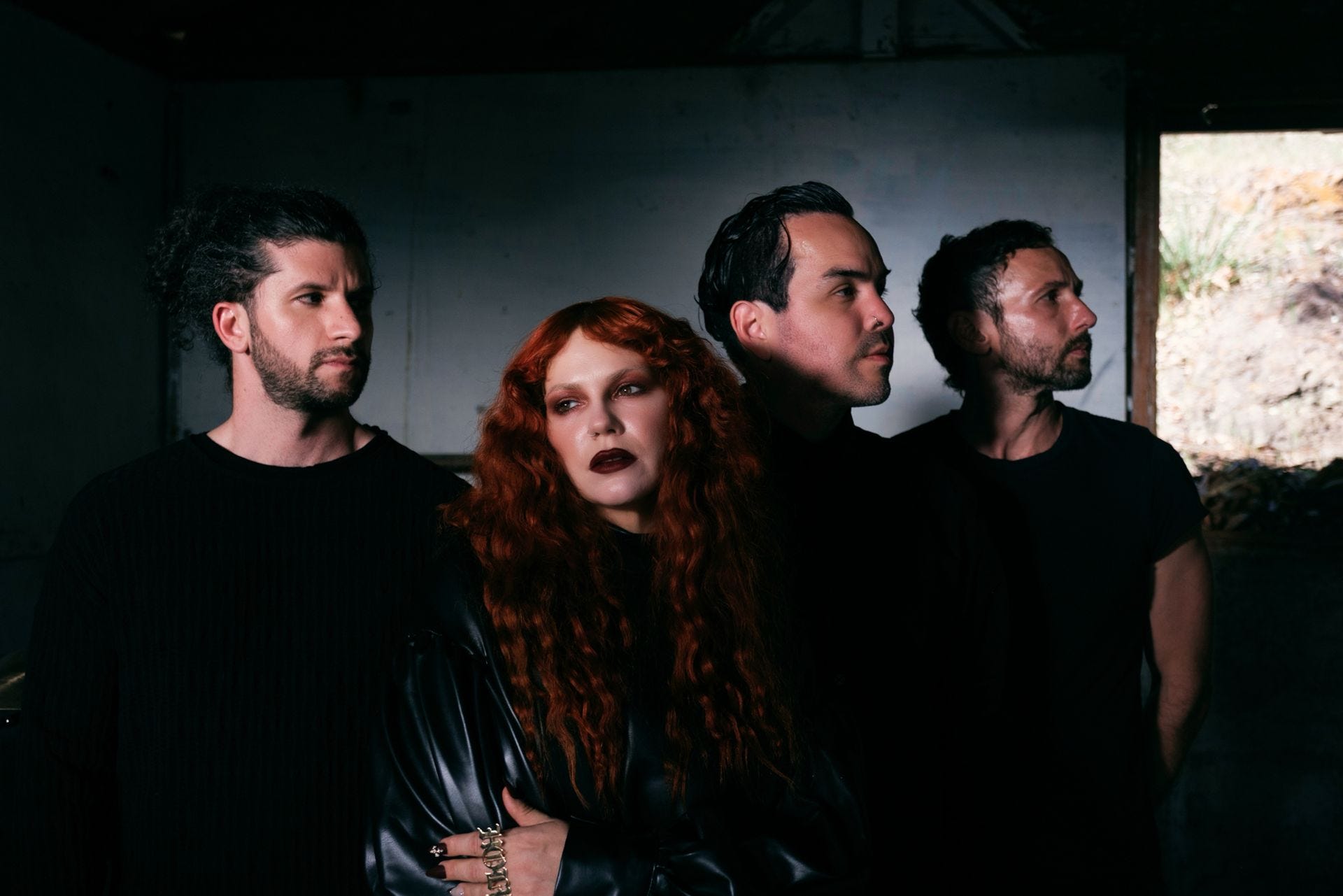 Holy Wars band photo 2026 — vocalist Kat Leon