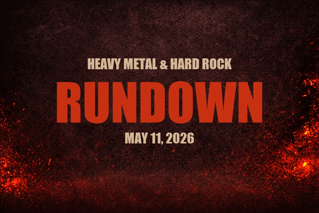 Metal & Hard Rock News rundown graphic for May 11, 2026