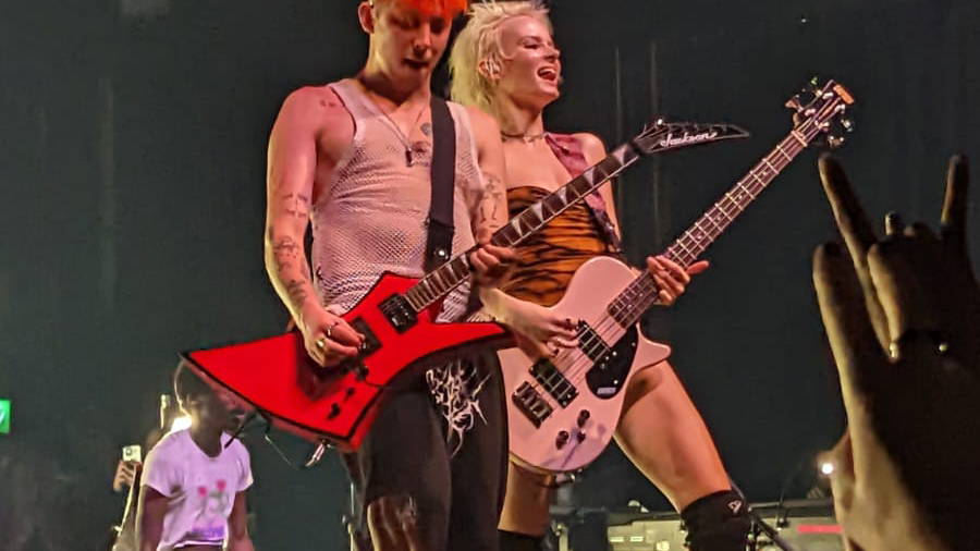 WARGASM performing live — Sam Matlock and Milkie Way