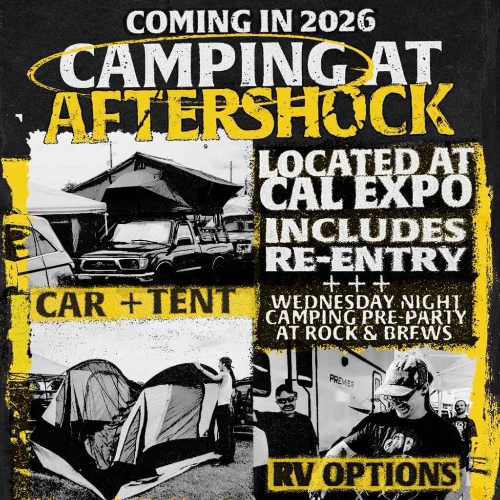Camping At Aftershock