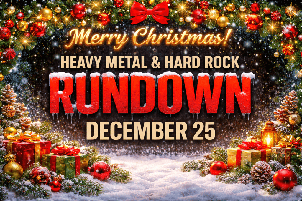 A festive picture with the text Merry Christmas and the date