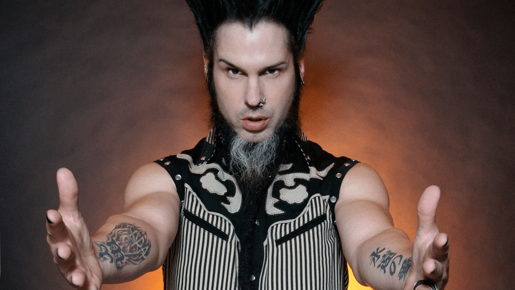 Wayne Static of Static-X in promotional photo